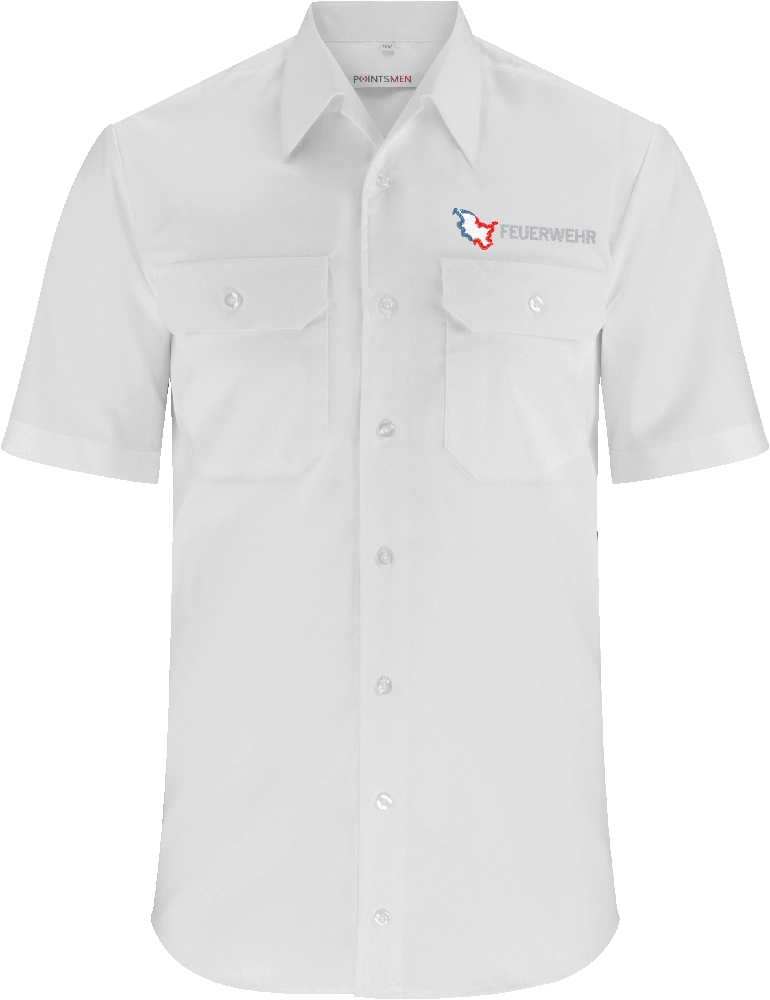 Feuerwehr Diensthemd kurzarm - Slim Fit