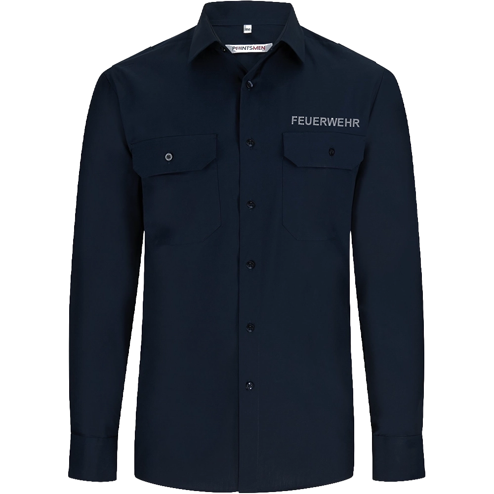 Feuerwehr Diensthemd langarm - Regular Fit