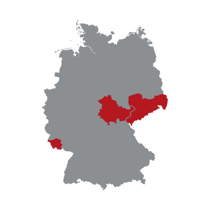 Saarland, Sachsen &  Thüringen