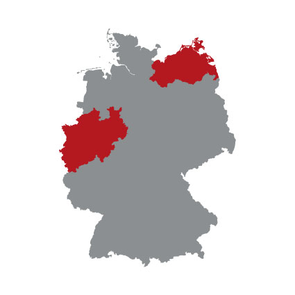 Meck-Pomm & Nordrhein-Westfalen