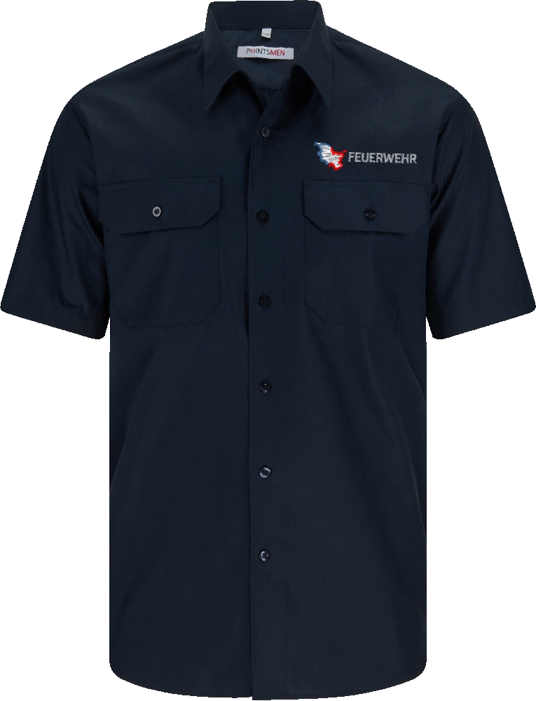 Feuerwehr Diensthemd kurzarm - Regular Fit